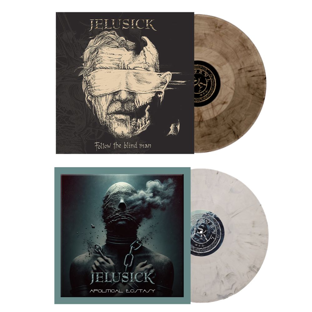 vinyl + CD FOLLOW THE BLIND MAN + vinyl + CD APOLITICAL ECSTASY at special bundle price