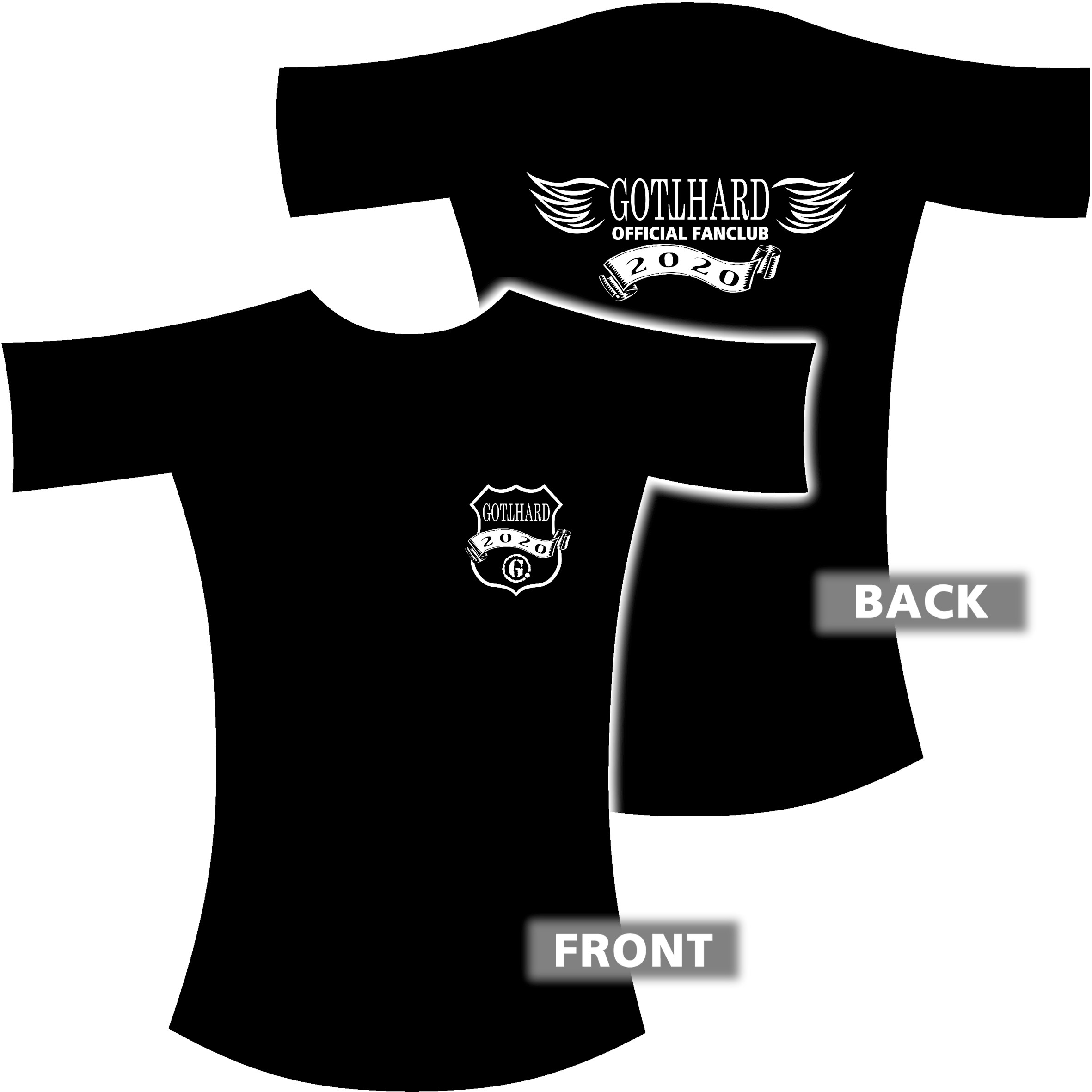 Gotthard Fanclub Shirt 2020