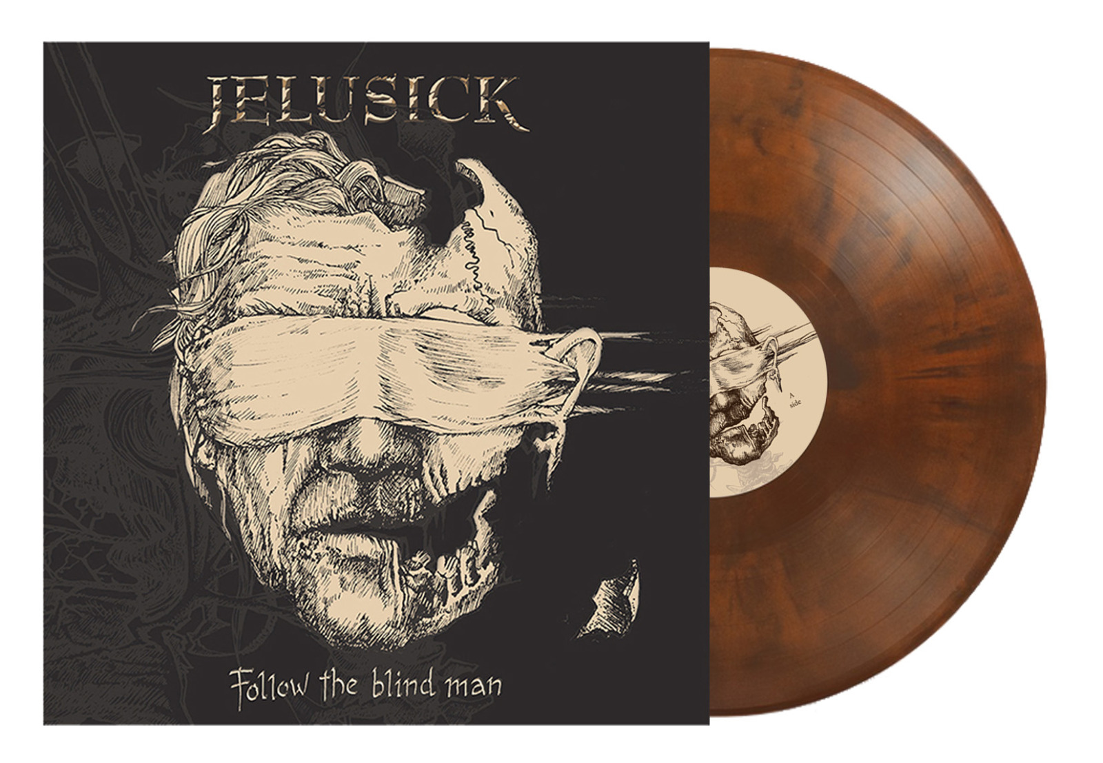 vinyl FOLLOW THE BLIND MAN in special SAFARI colour