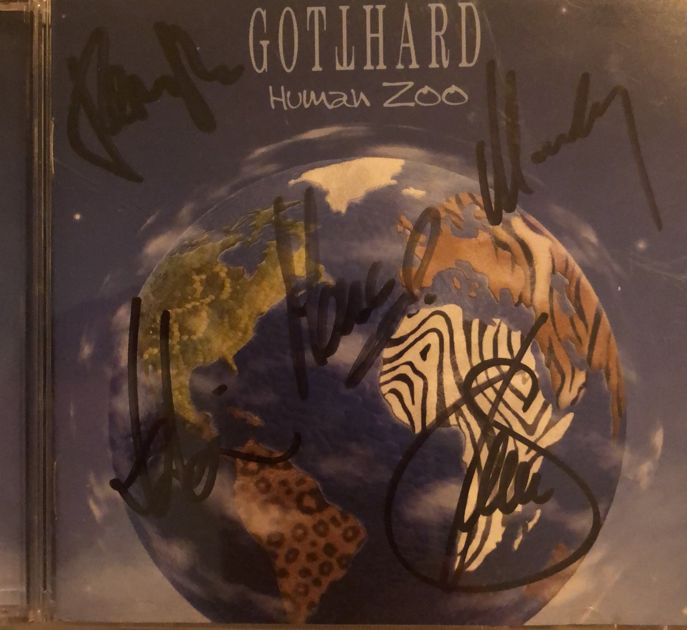 CD Human Zoo SIGNED