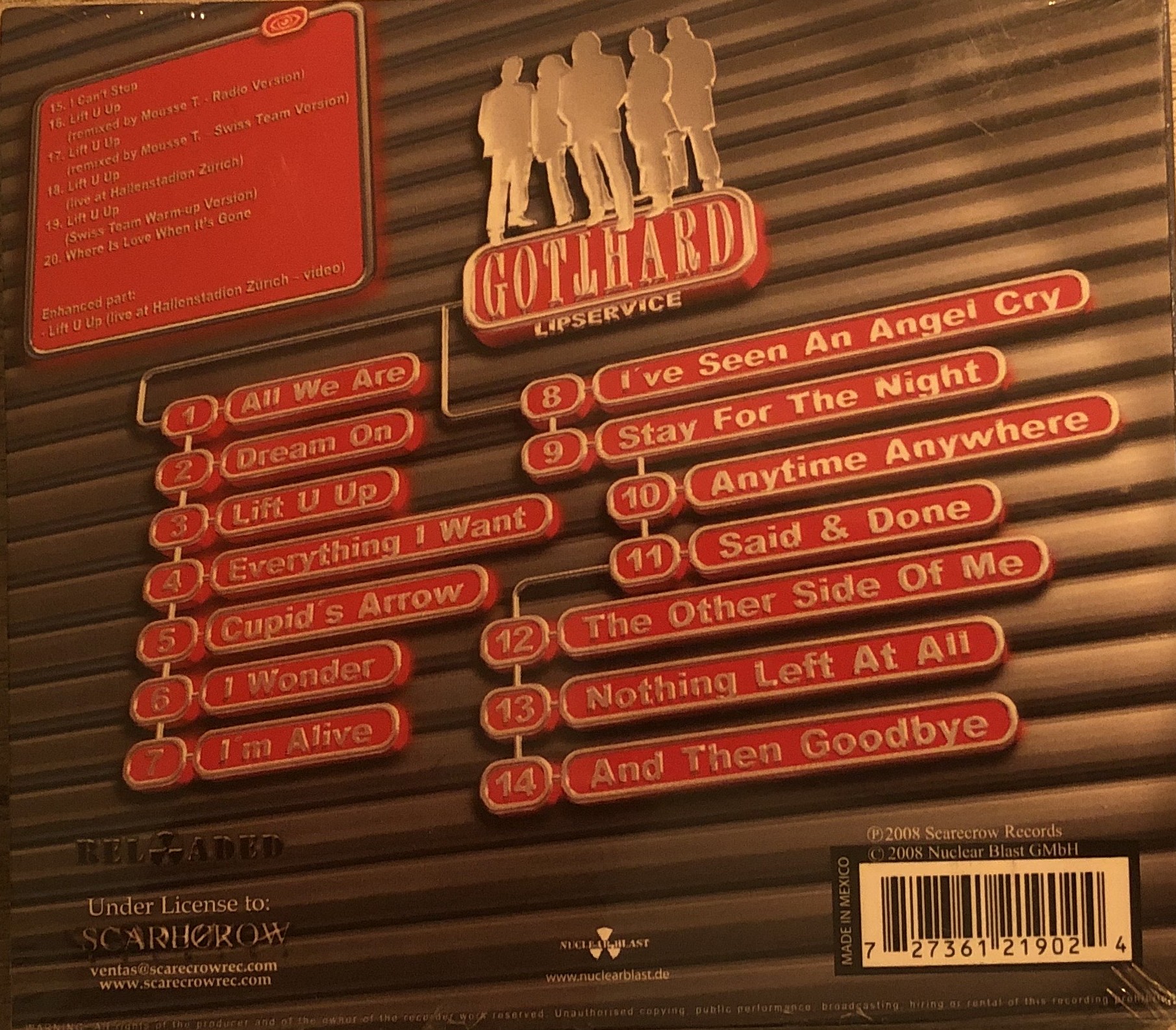 CD Lipservice MEXICAN version