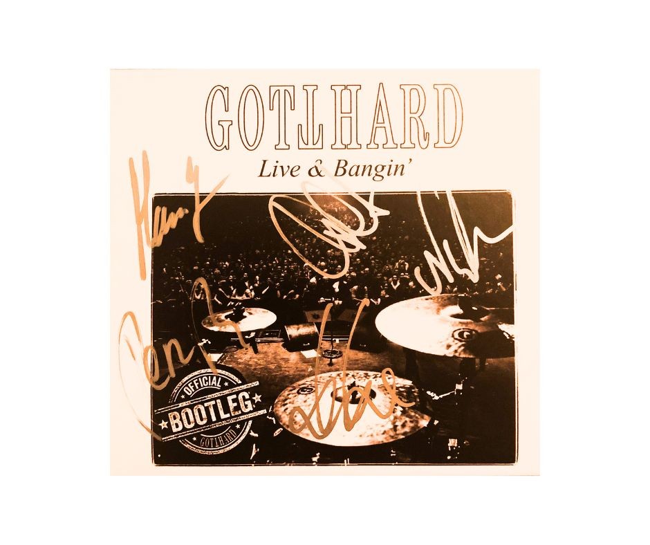 CD Live & Bangin' SIGNED