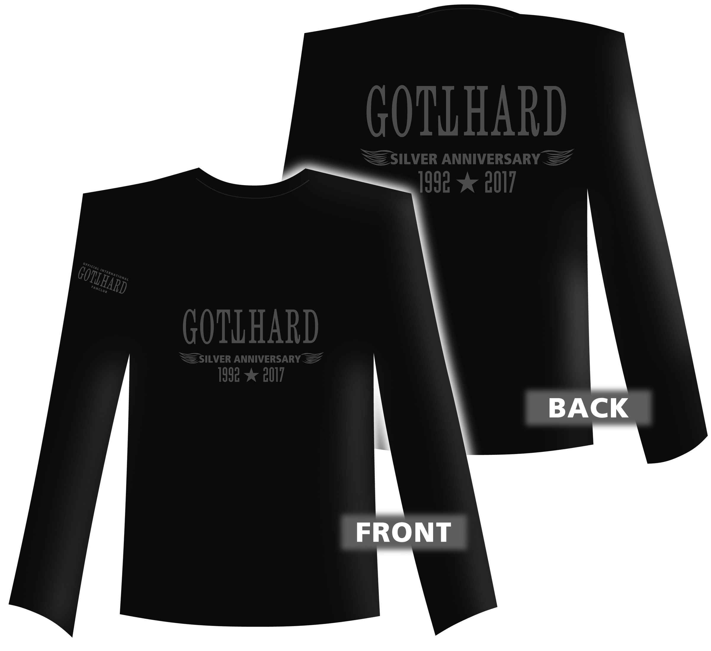 Longsleeve Silver anniversary 1992 - 2017