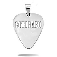 Necklace for men with plectrum & Gotthard logo