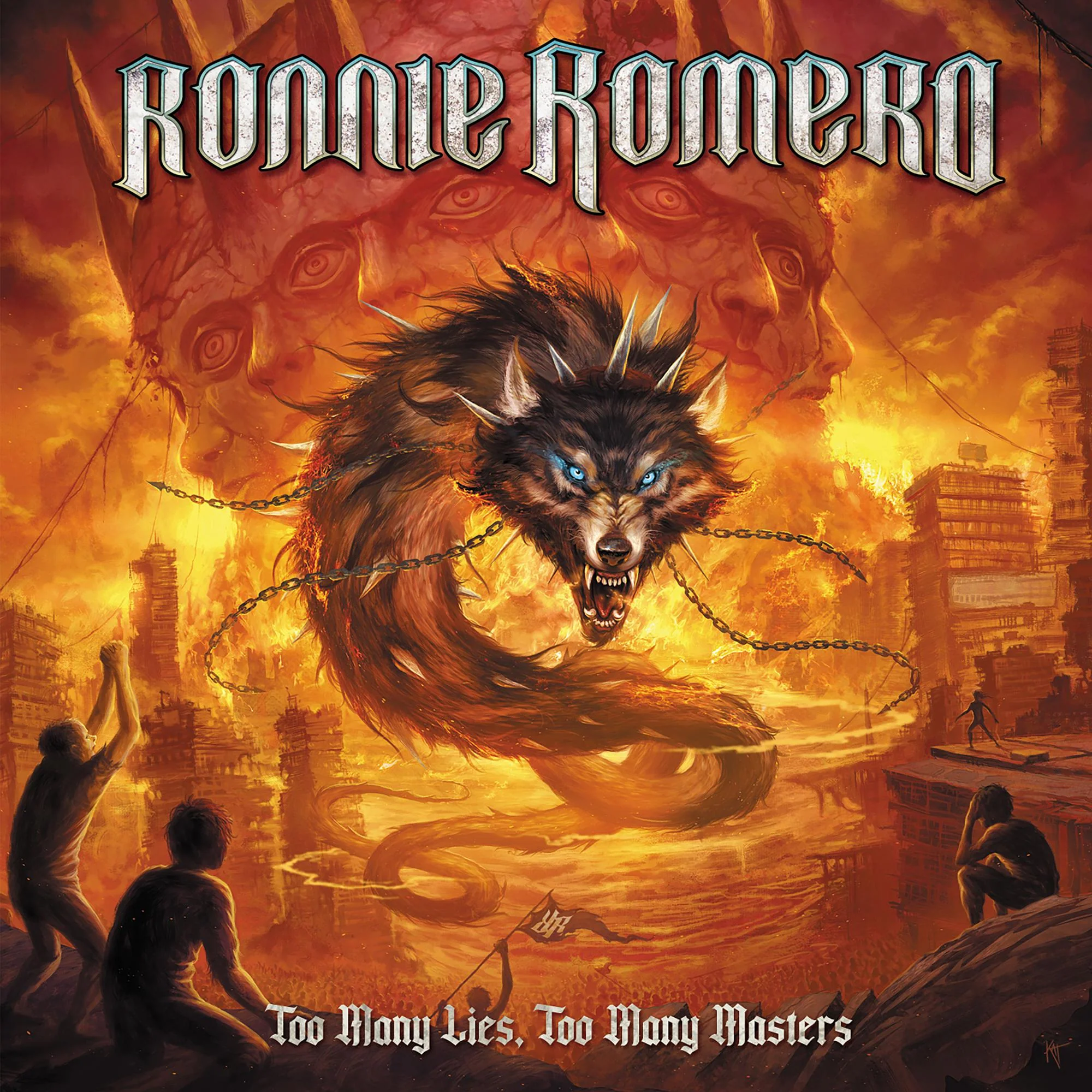RONNIE ROMERO BUNDLE CD + SHIRT Too Many Lies, Too Many Masters