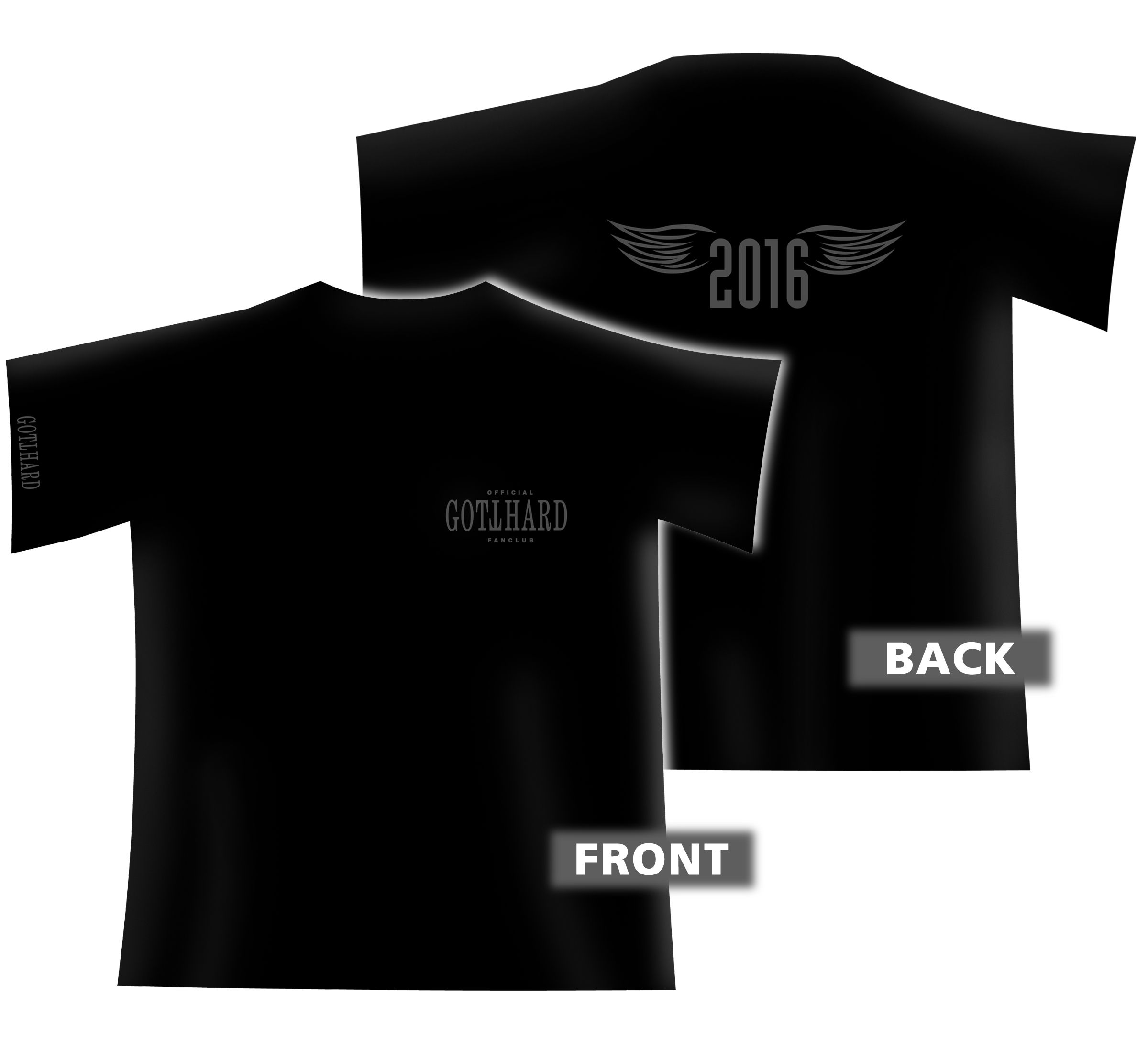 Gotthard Fanclub Shirt 2016