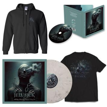 CD + vinyl + shirt + hoodie APOLITICAL ECSTASY at special bundle price