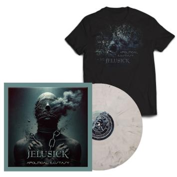 Shirt + vinyl APOLITICAL ECSTASY at special bundle price