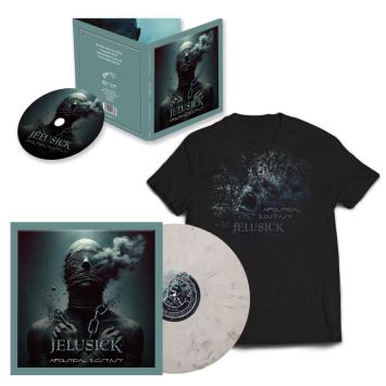 CD + vinyl + shirt APOLITICAL ECSTASY at special bundle price