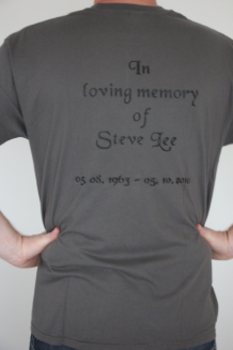Steve Lee memorial shirt